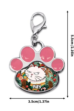 Decor Cat Dog Paw Jewelry Pet Collar Pendants