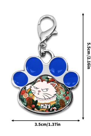 Decor Cat Dog Paw Jewelry Pet Collar Pendants