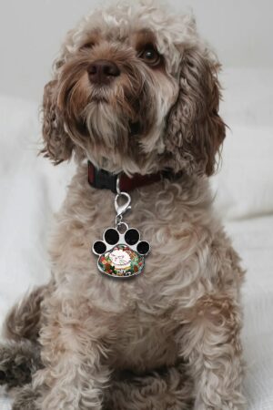 Decor Cat Dog Paw Jewelry Pet Collar Pendants