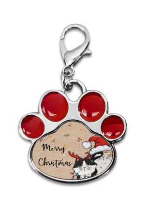 Decor Cat Dog Paw Jewelry Pet Collar Pendants