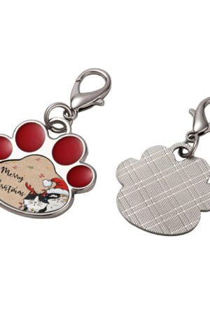 Decor Cat Dog Paw Jewelry Pet Collar Pendants