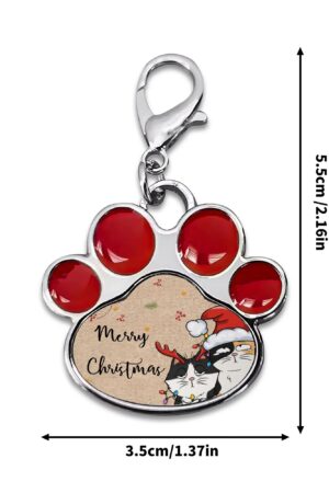 Decor Cat Dog Paw Jewelry Pet Collar Pendants