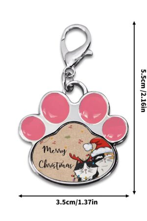 Decor Cat Dog Paw Jewelry Pet Collar Pendants