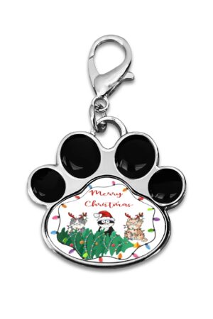 Decor Cat Dog Paw Jewelry Pet Collar Pendants