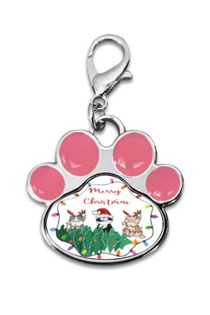 Decor Cat Dog Paw Jewelry Pet Collar Pendants