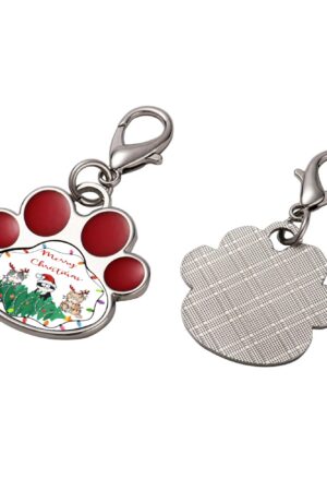 Decor Cat Dog Paw Jewelry Pet Collar Pendants