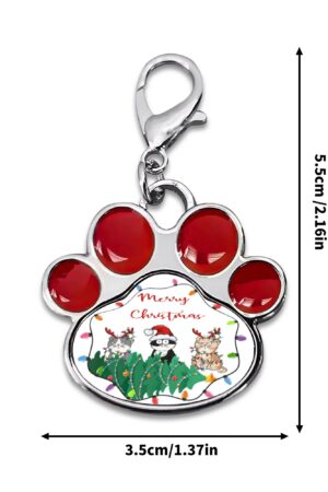 Decor Cat Dog Paw Jewelry Pet Collar Pendants