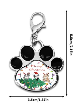 Decor Cat Dog Paw Jewelry Pet Collar Pendants
