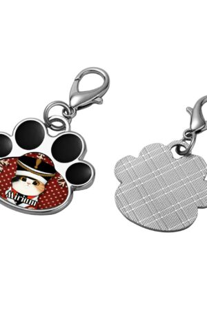 Decor Cat Dog Paw Jewelry Pet Collar Pendants
