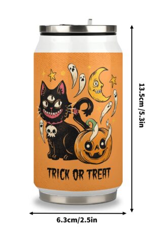 300ml Stainless Steel Cola Can Shaped Coke Cups Travel Tumbler