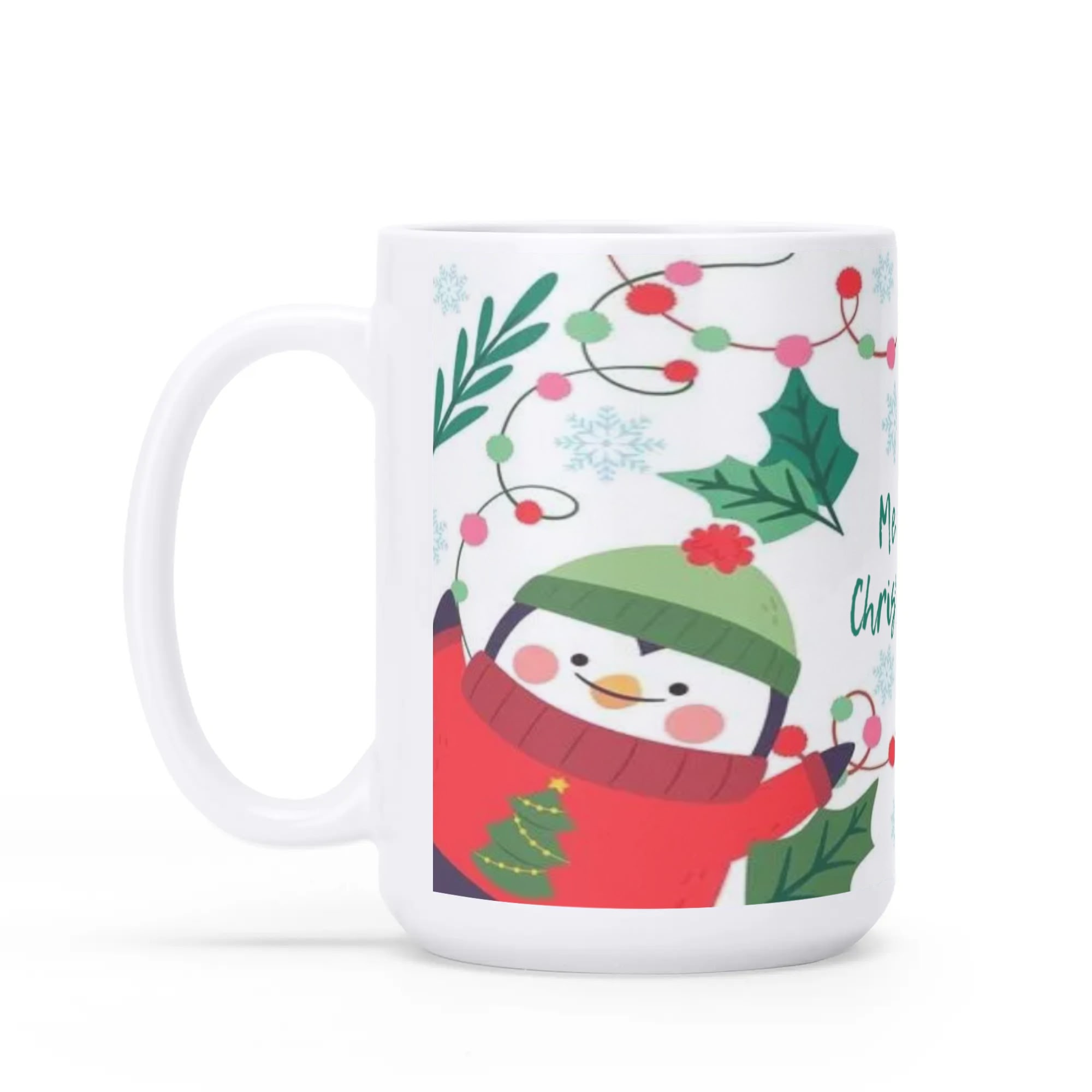 White Glossy Mug (15 oz) - Image 2