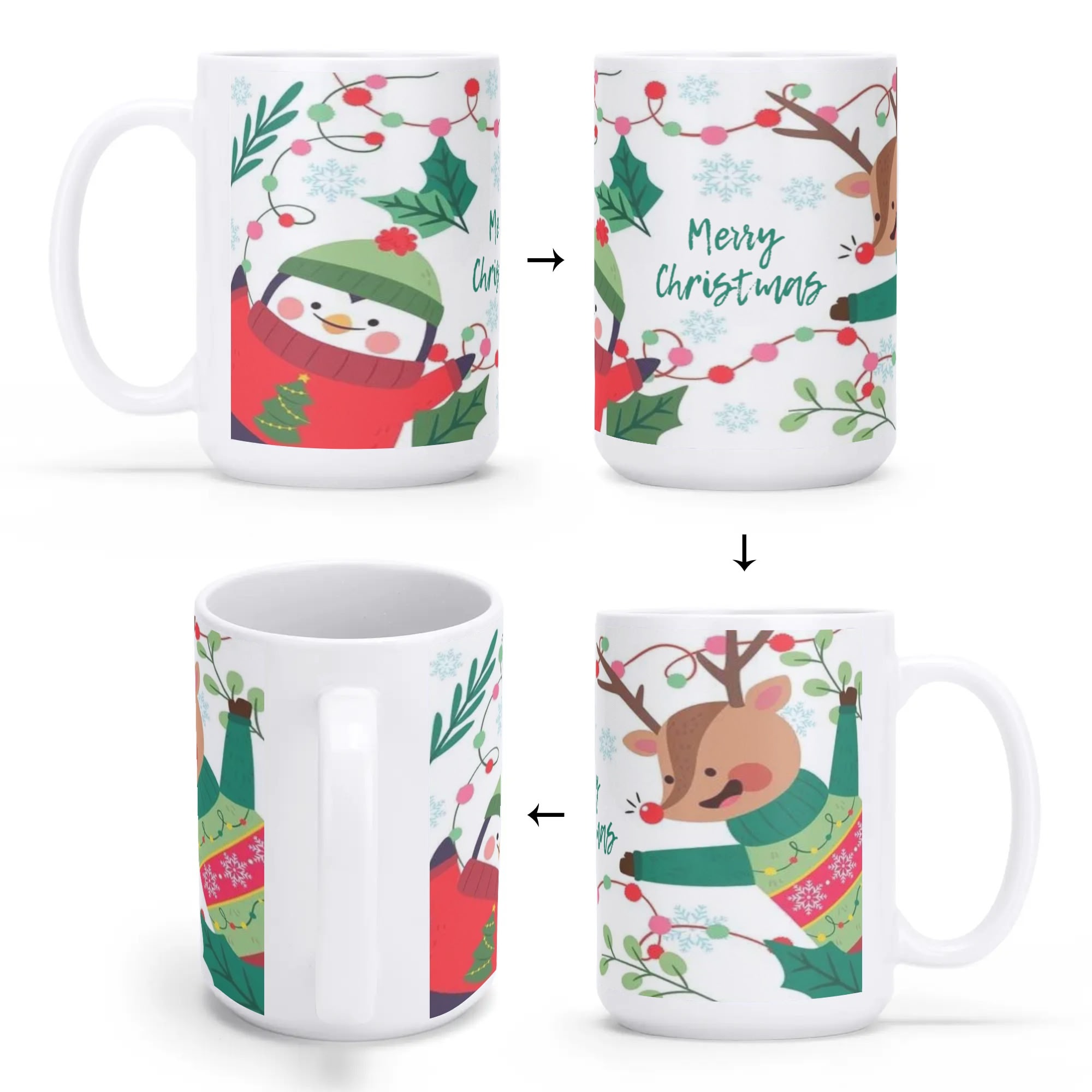 White Glossy Mug (15 oz) - Image 3