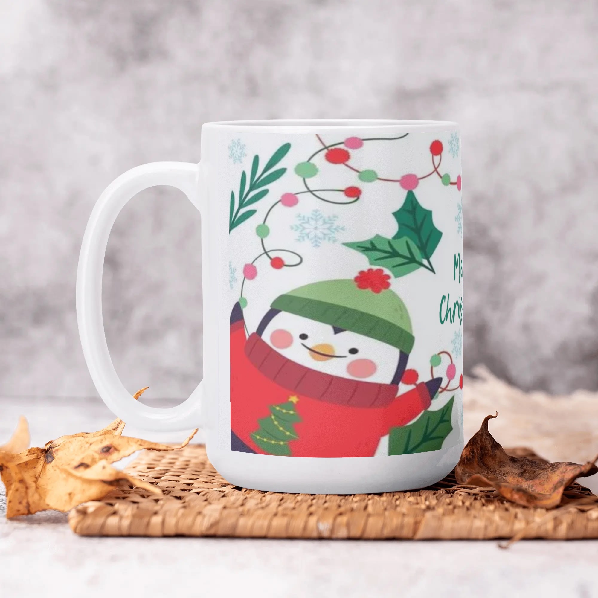 White Glossy Mug (15 oz) - Image 7