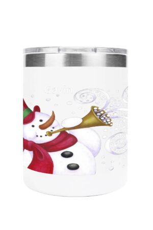 Custom 12oz Stainless Steel Coffee Mug Coffee Cup with Lid and Handle