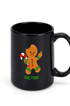 Black Ceramic Mug (15 oz)