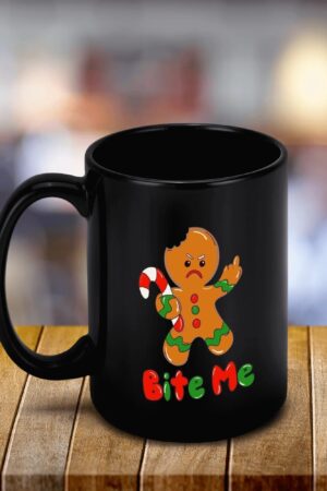 Black Ceramic Mug (15 oz)