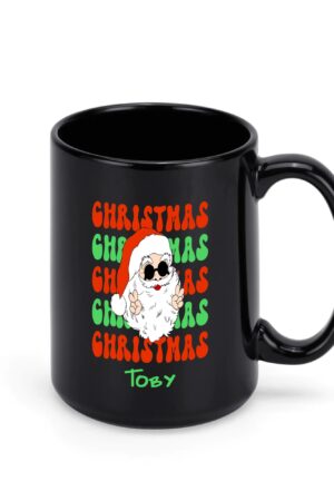 Black Ceramic Mug (15 oz)