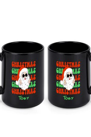 Black Ceramic Mug (15 oz)