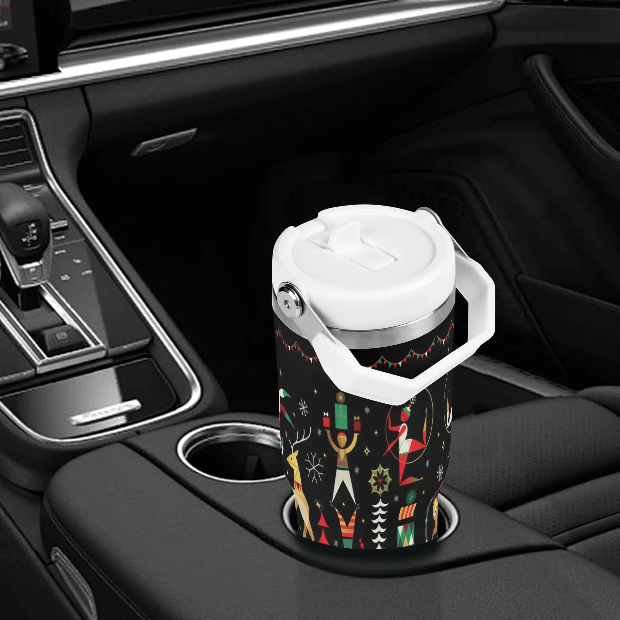 30oz Stainless Steel Tumblers Coffe Cup Suitable for Vehicle Cup Holders - Image 4