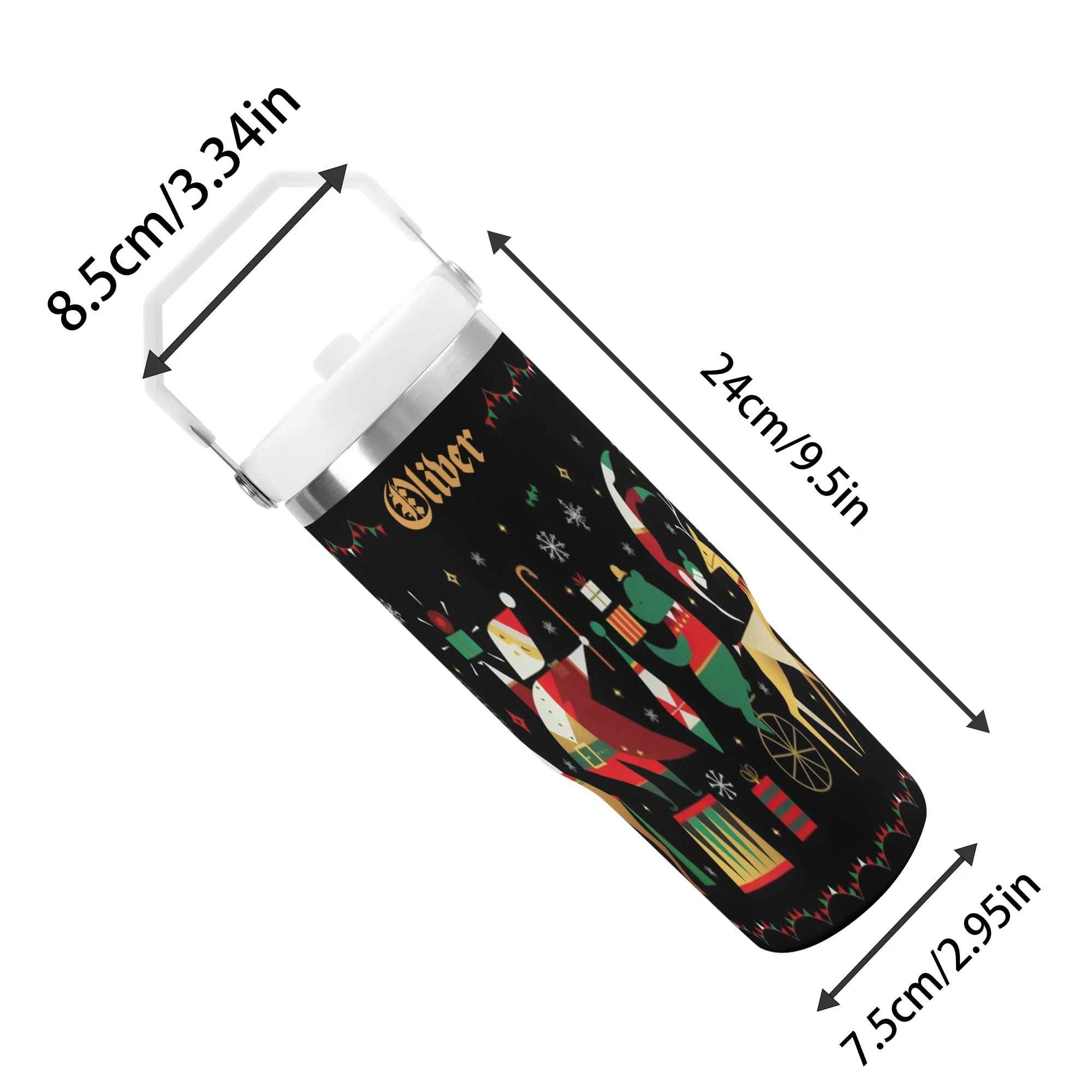 30oz Stainless Steel Tumblers Coffe Cup Suitable for Vehicle Cup Holders - Image 8