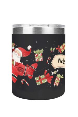 Custom 12oz Stainless Steel Coffee Mug Coffee Cup with Lid and Handle