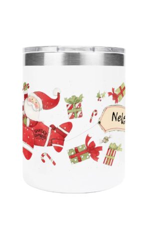 Custom 12oz Stainless Steel Coffee Mug Coffee Cup with Lid and Handle