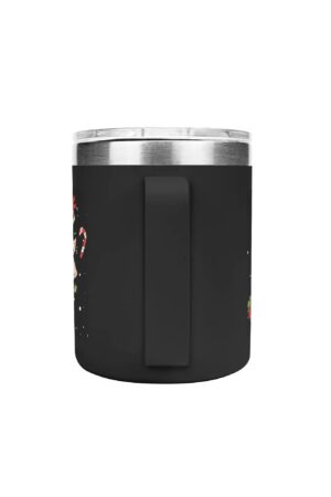 Custom 12oz Stainless Steel Coffee Mug Coffee Cup with Lid and Handle