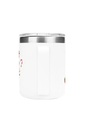 Custom 12oz Stainless Steel Coffee Mug Coffee Cup with Lid and Handle