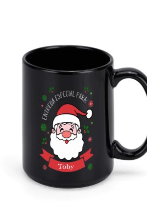 Black Ceramic Mug (15 oz)