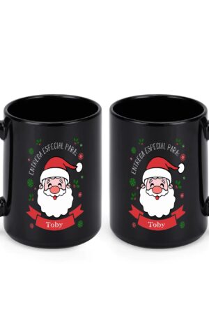 Black Ceramic Mug (15 oz)