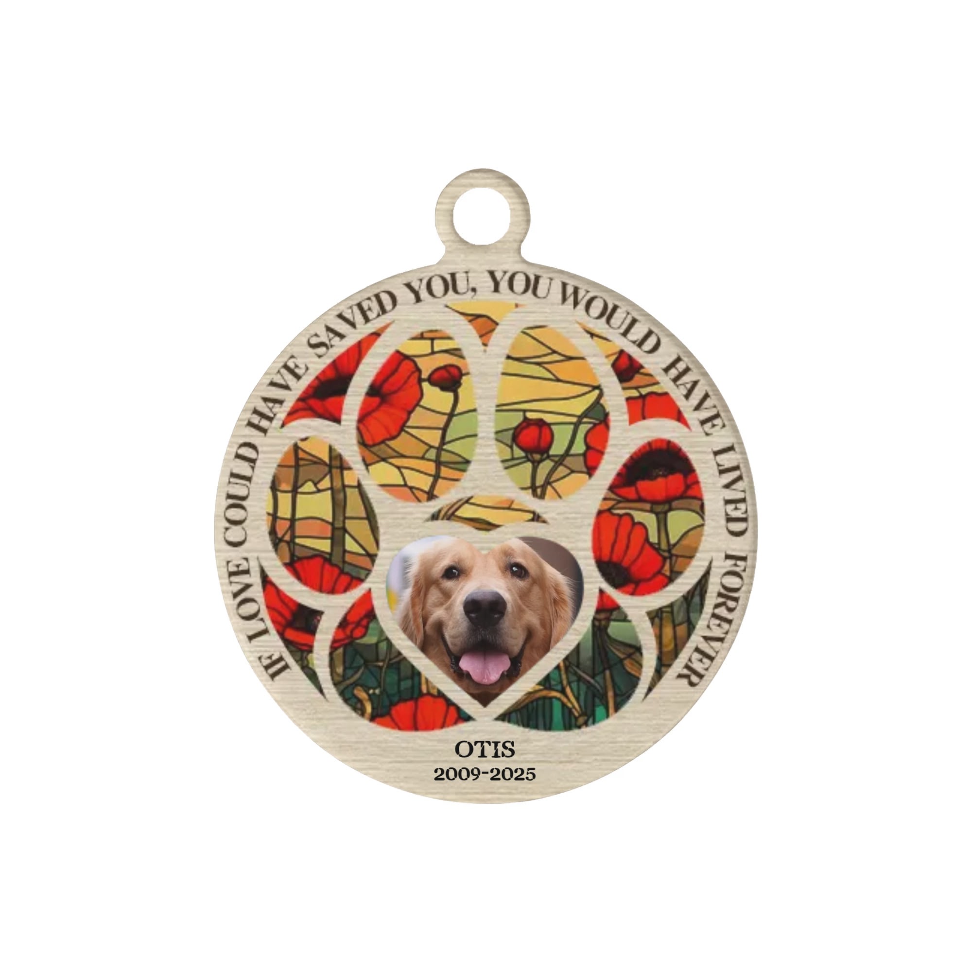 Personalized Laser Metal Alloy Dog ID Tag - Image 4