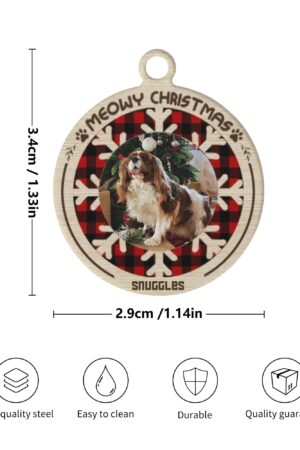 Personalized  Laser Metal Alloy Dog ID Tag