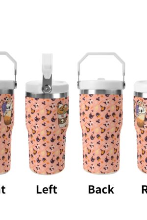 20oz Stainless Steel Water Bottle Coffee Mug Tumblers for Vehicle Cup Holders