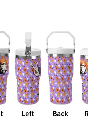 20oz Stainless Steel Water Bottle Coffee Mug Tumblers for Vehicle Cup Holders