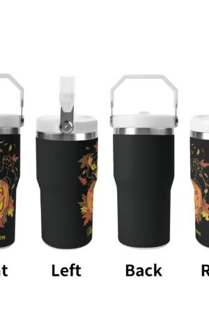 20oz Stainless Steel Water Bottle Coffee Mug Tumblers for Vehicle Cup Holders