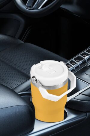 20oz Stainless Steel Water Bottle Coffee Mug Tumblers for Vehicle Cup Holders