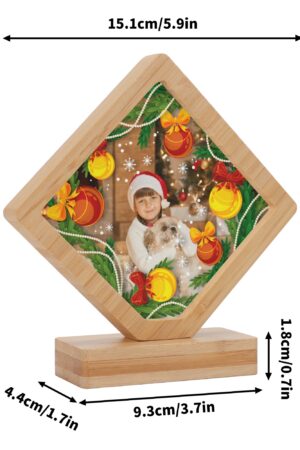 Custom Printed Photo Plaque Photo Frame Gift for Birthday Wedding