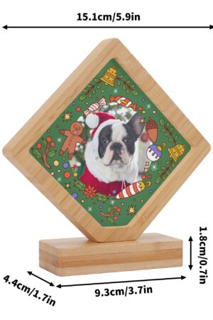 Custom Printed Photo Plaque Photo Frame Gift for Birthday Wedding