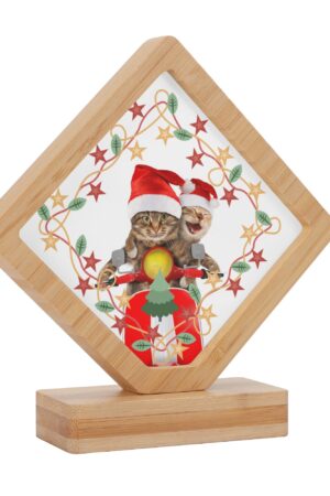 Custom Printed Photo Plaque Photo Frame Gift for Birthday Wedding