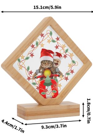 Custom Printed Photo Plaque Photo Frame Gift for Birthday Wedding