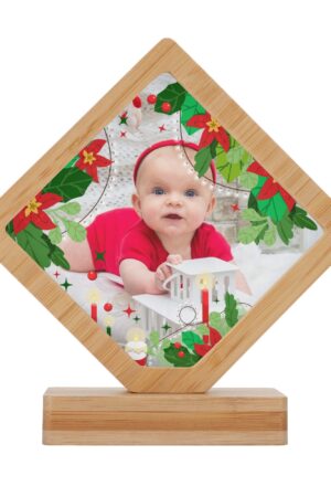 Custom Printed Photo Plaque Photo Frame Gift for Birthday Wedding