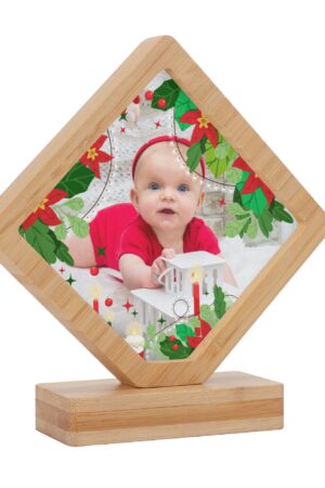 Custom Printed Photo Plaque Photo Frame Gift for Birthday Wedding