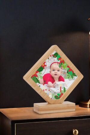 Custom Printed Photo Plaque Photo Frame Gift for Birthday Wedding