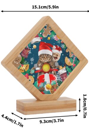 Custom Printed Photo Plaque Photo Frame Gift for Birthday Wedding