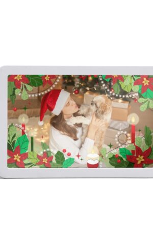 Rectangle LED Mirror Light - Personalized Photo Love Yourself Love Family