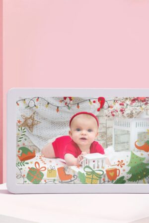 Rectangle LED Mirror Light - Personalized Photo Love Yourself Love Family