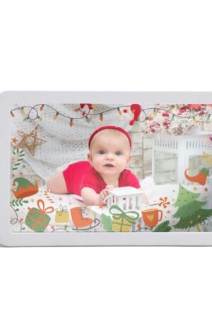 Rectangle LED Mirror Light - Personalized Photo Love Yourself Love Family