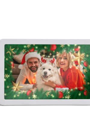 Rectangle LED Mirror Light - Personalized Photo Love Yourself Love Family