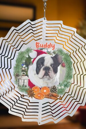 Flower Shape Hanging Wind Spinner for Garden Decor Wedding Party