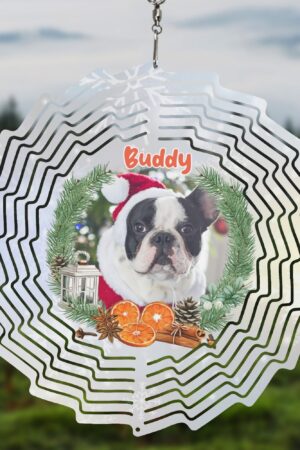 Flower Shape Hanging Wind Spinner for Garden Decor Wedding Party